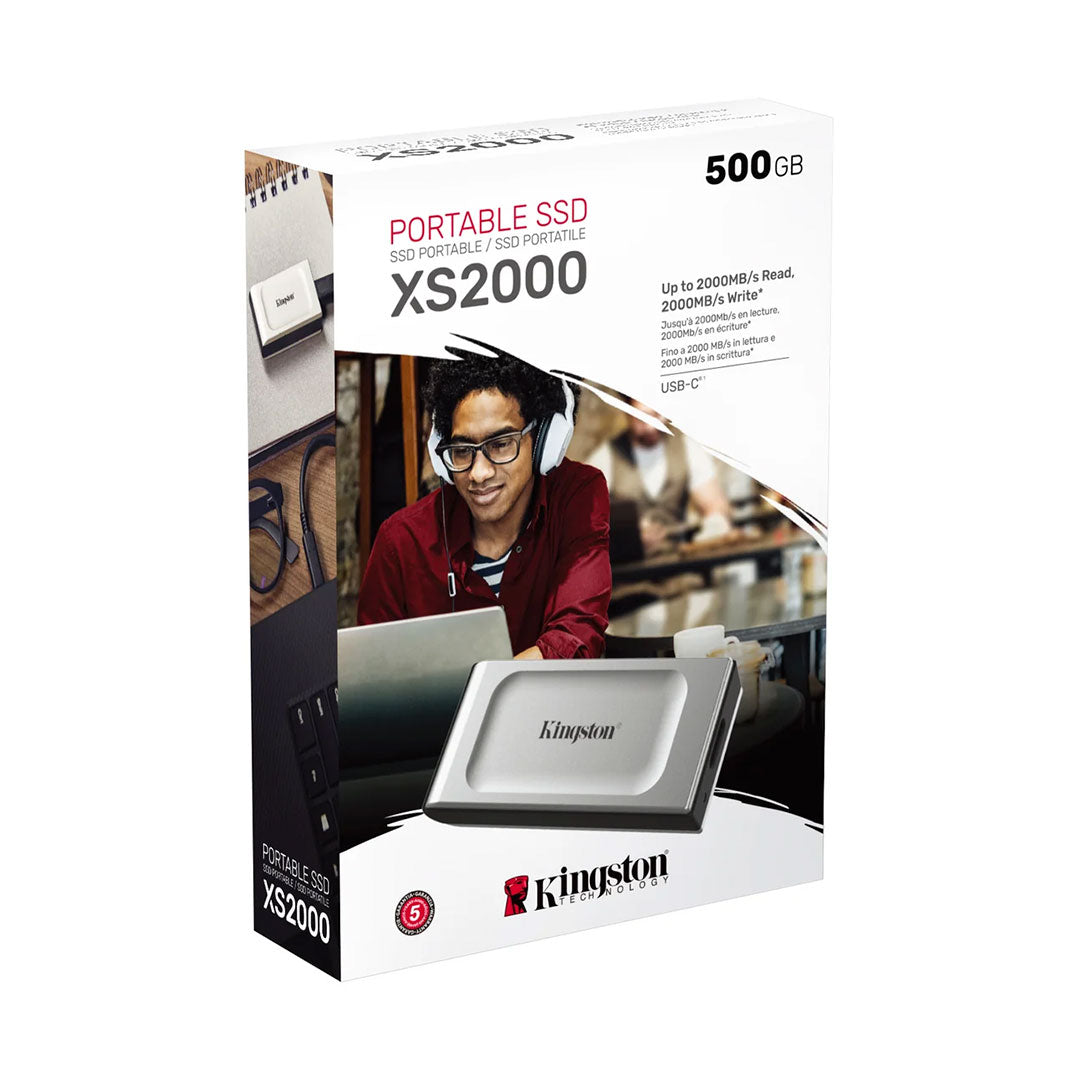 KINGSTON SXS2000/500G SSD Disco Sólido Externo 500GB USB-C