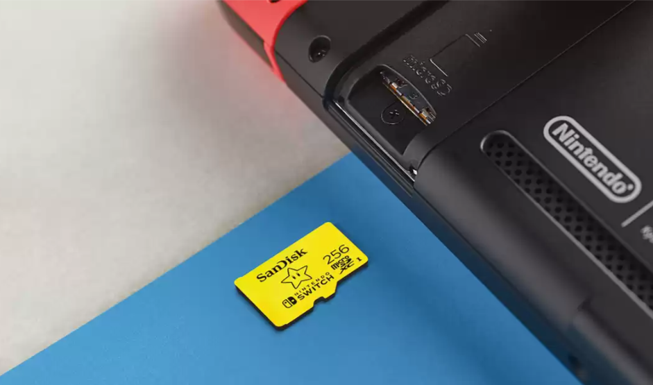 SANDISK Nintendo 256GB Tarjeta microSDXC para Nintendo Switch SDSQXAO-256G-GNCZN