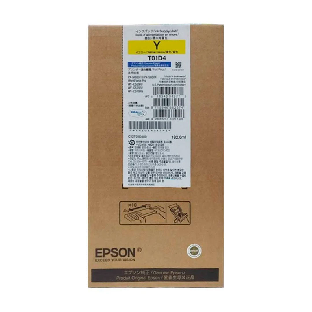 EPSON T01D400 Bolsa de Tinta Amarillo Durabrite Ultra T01D (Y)