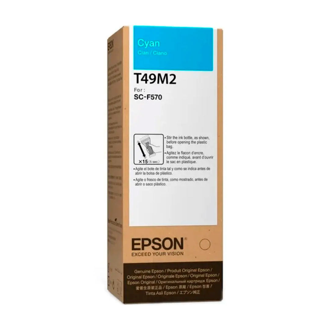 EPSON T49M220 Botella de Tinta Cian Ultra DS 140ML
