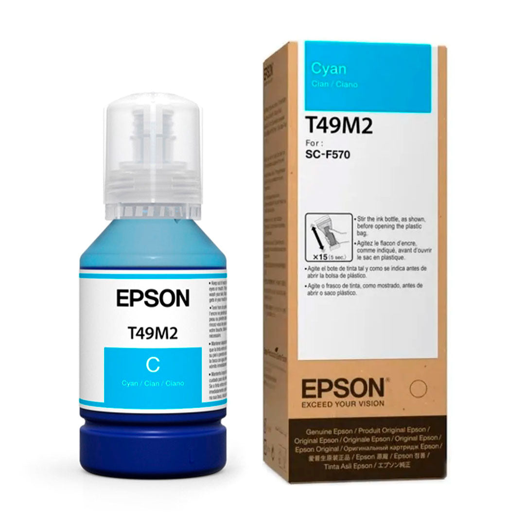EPSON T49M220 Botella de Tinta Cian Ultra DS 140ML