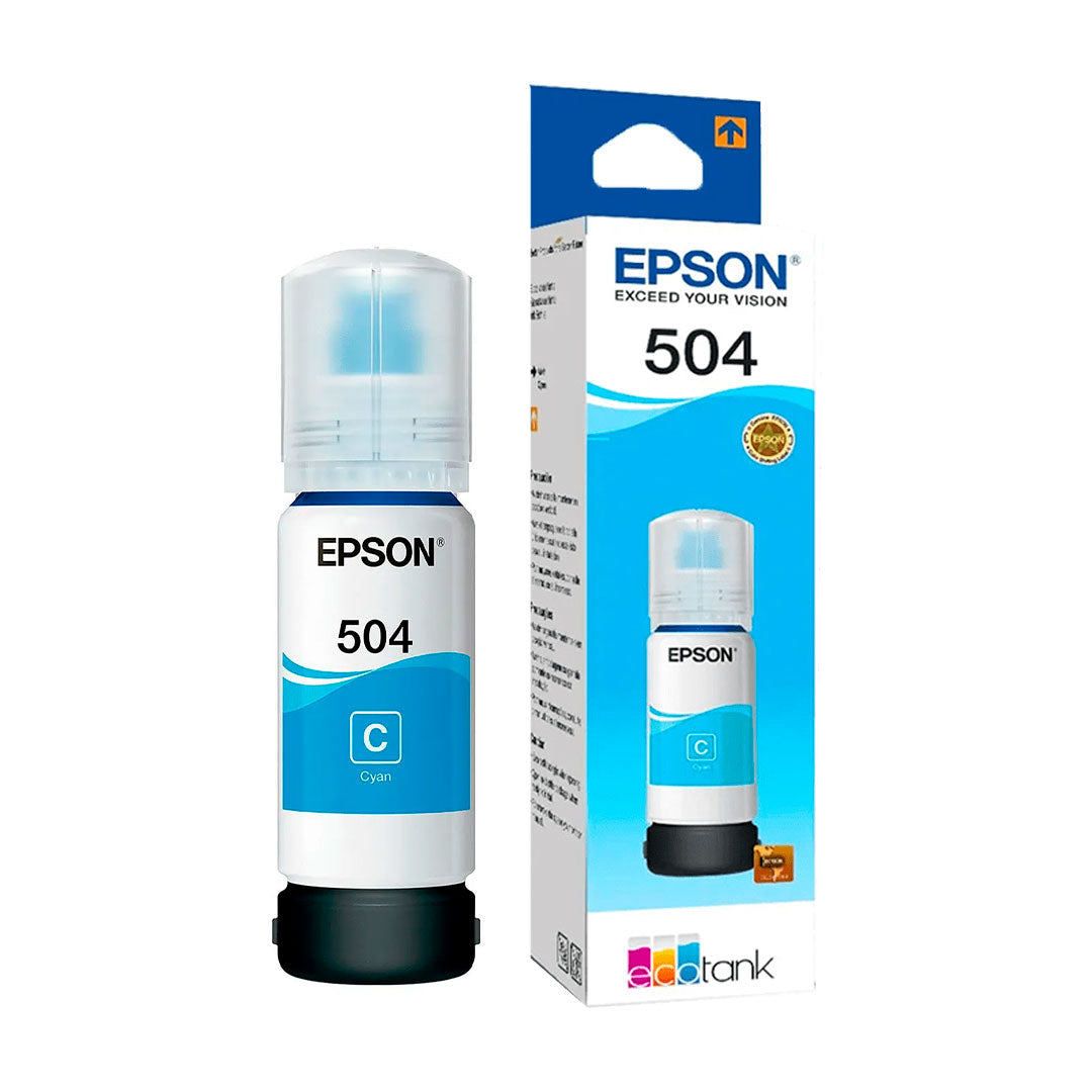 EPSON T504220-AL Botella de Tinta Cian
