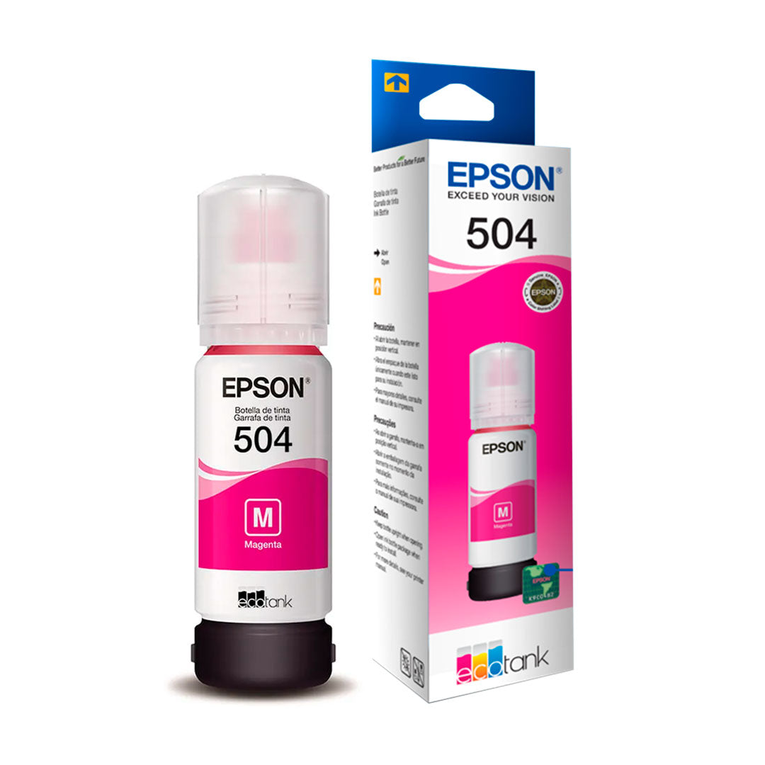 EPSON T504320-AL Botella de Tinta Magenta