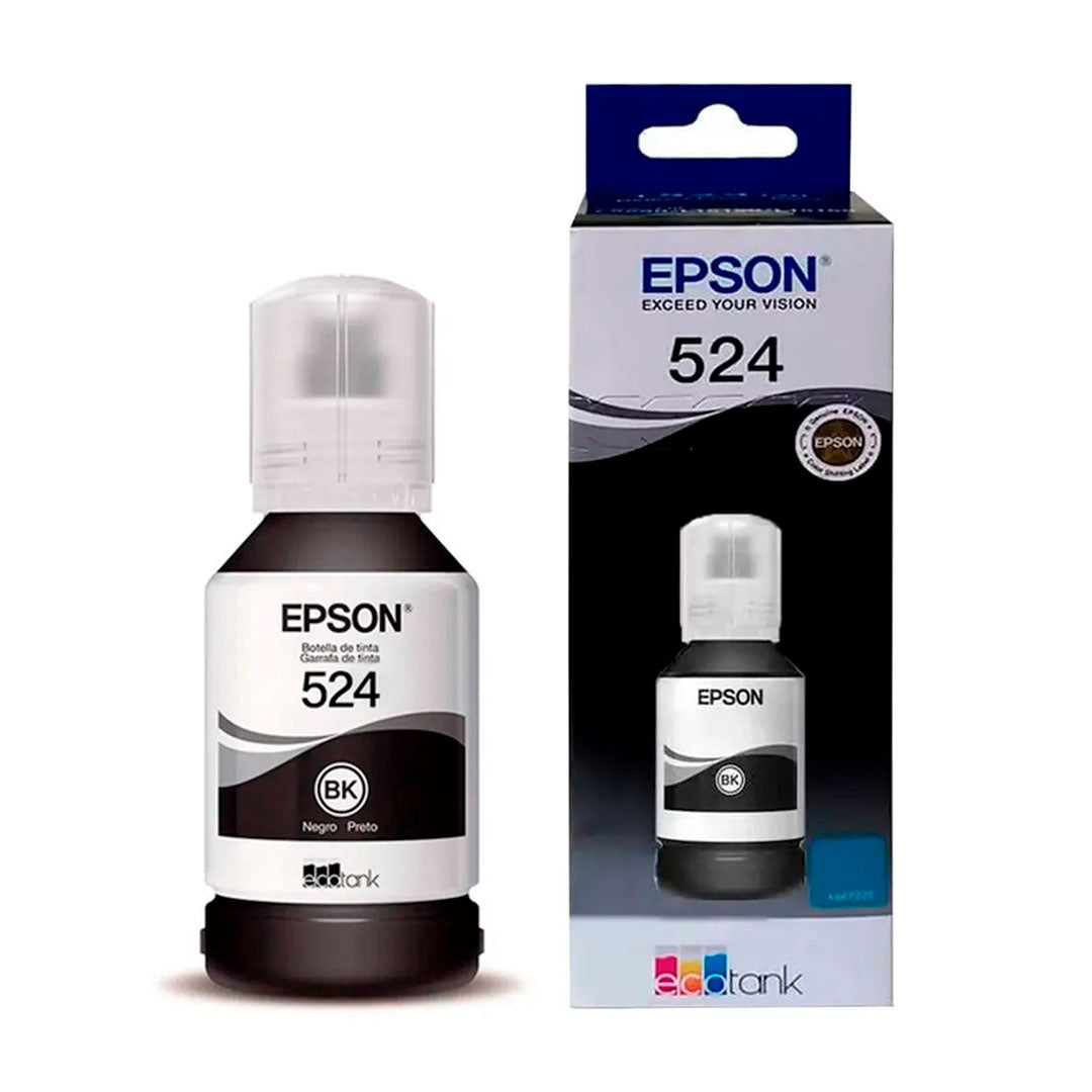 EPSON T524120-AL Botella de Tinta Negra 127ml