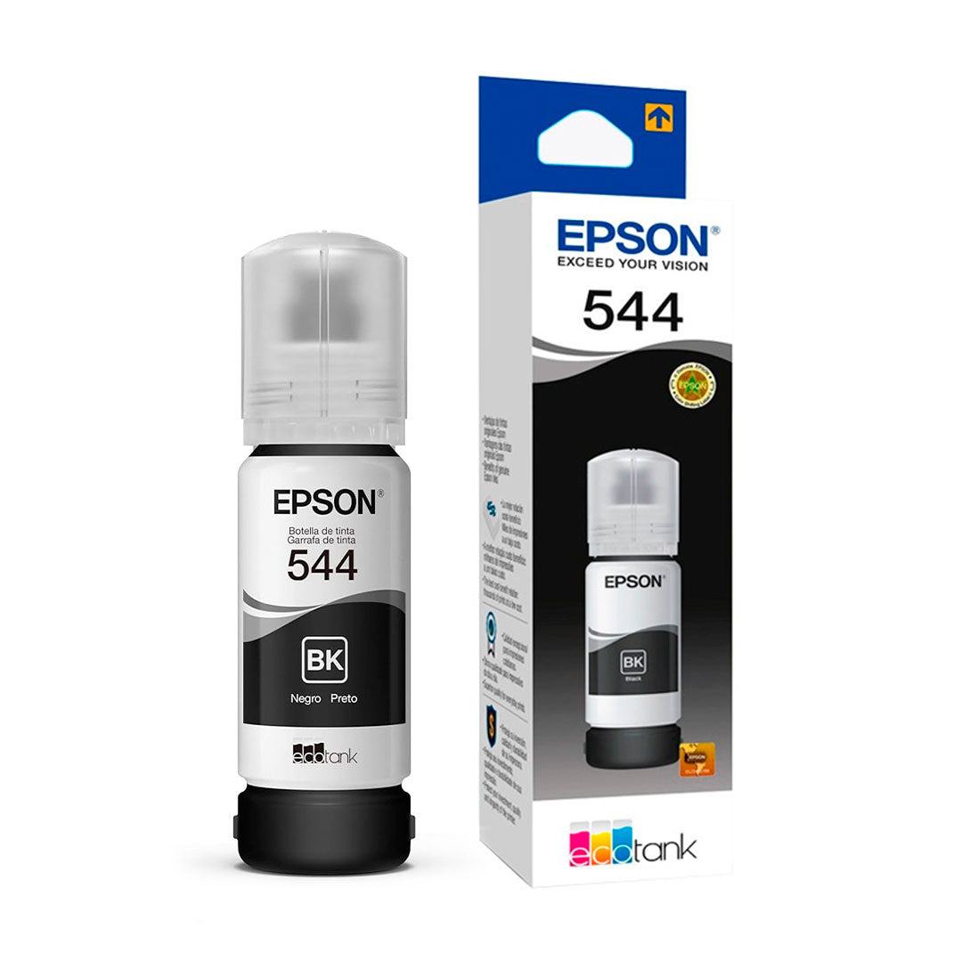 EPSON 544 Botella de Tinta Negra 4,500pág. T544120-AL