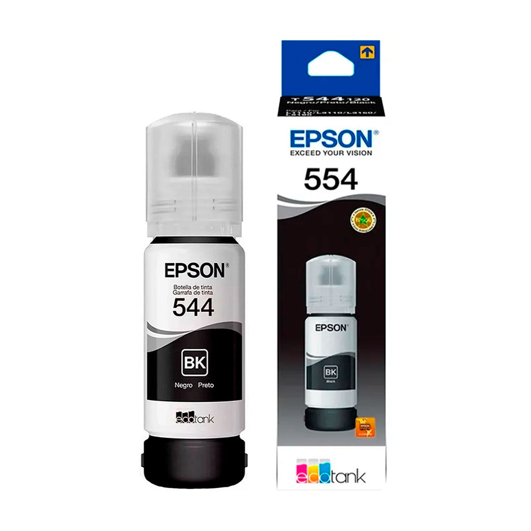 EPSON T554120-AL Botella de Tinta Negra
