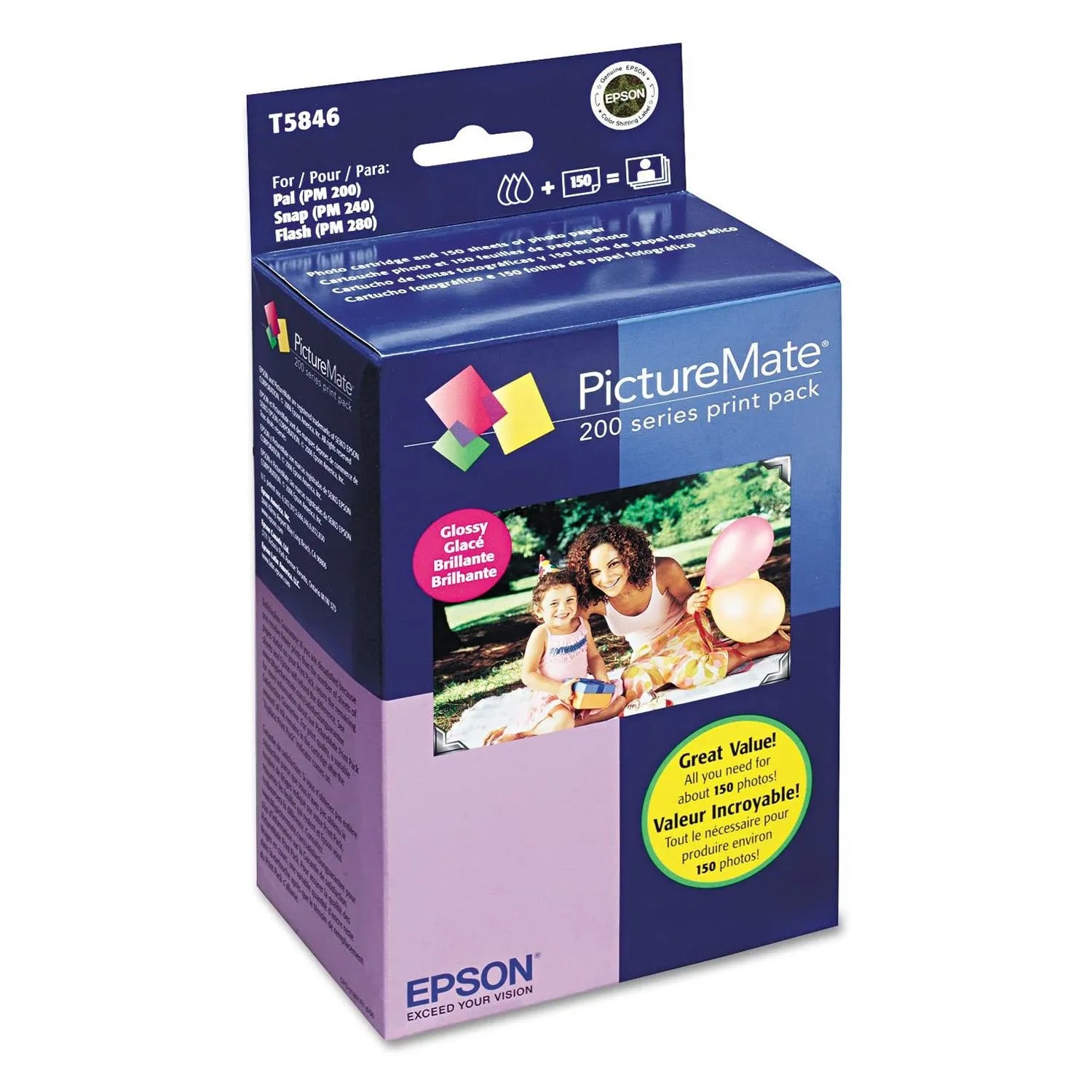 EPSON T5846 PICTUREMATE 200 PRINT PACK