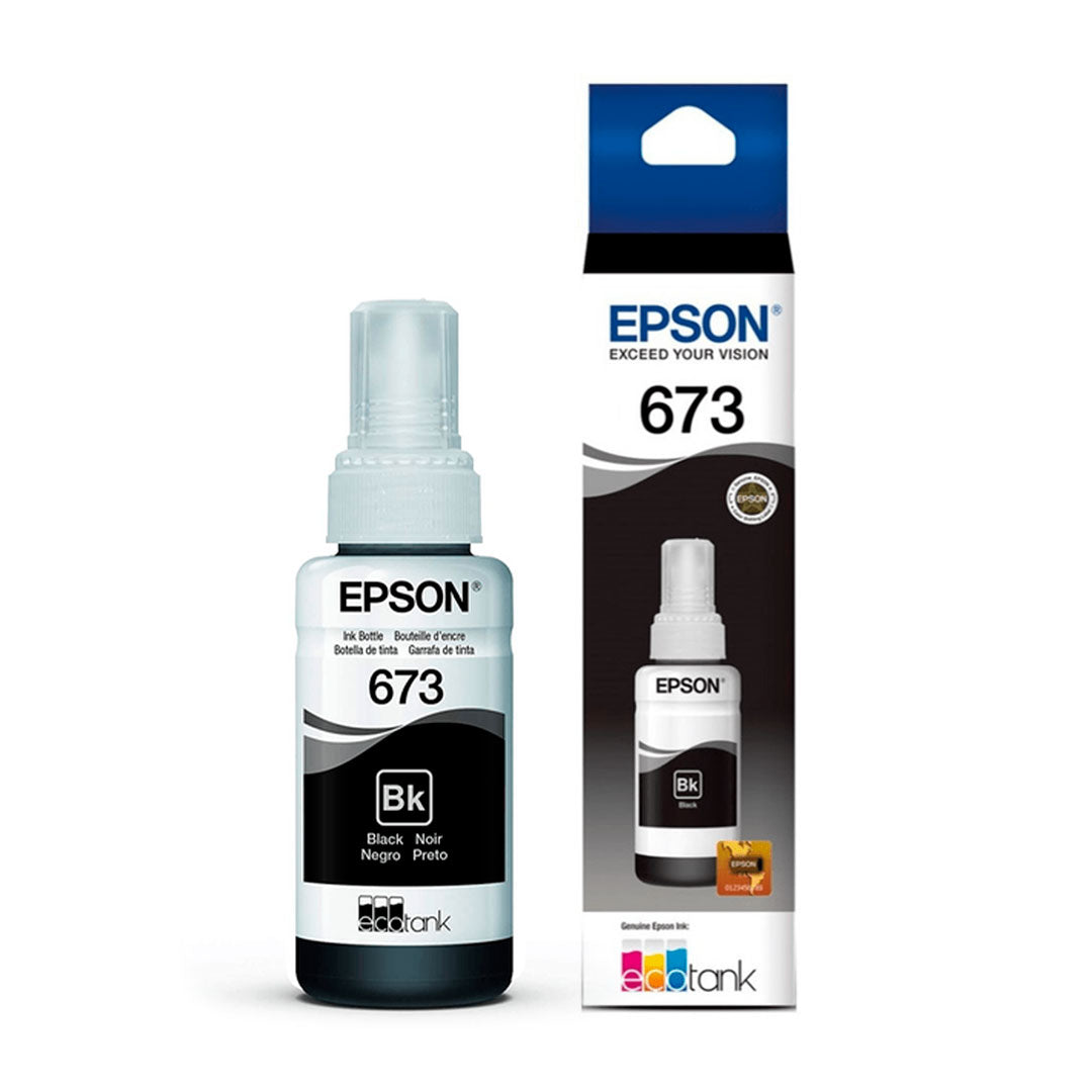 EPSON T673120-AL Botella de Tinta Negra 70ml