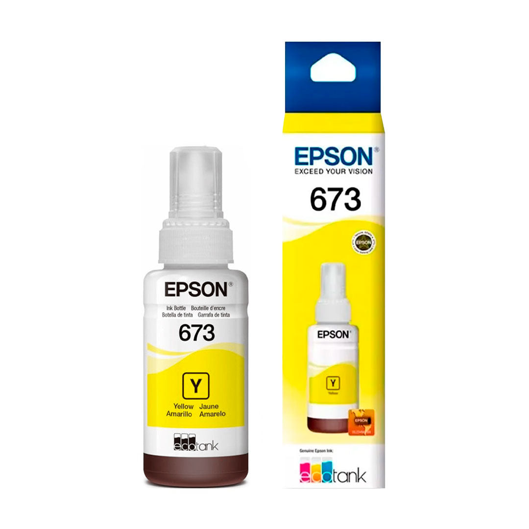 EPSON T673420-AL Botella de Tinta Amarillo 70ML