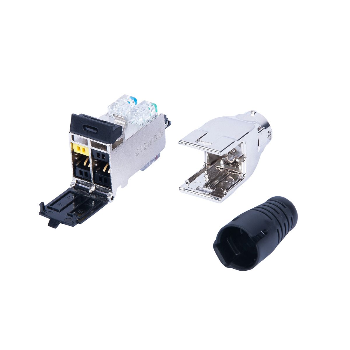 SIEMON T7F-01-1, Jack cat7a blindado, con Puerta Protectora.