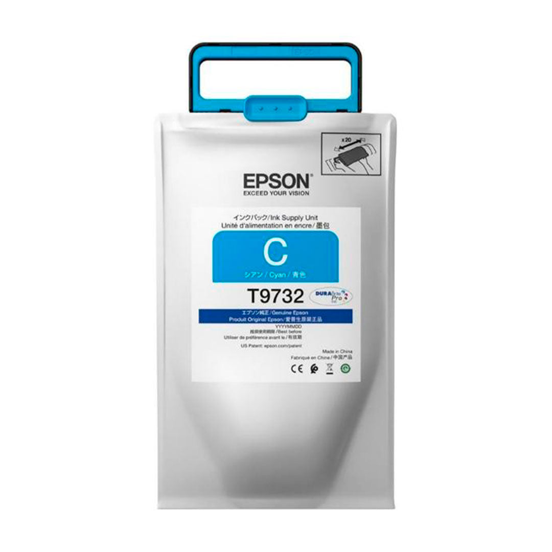 EPSON T973220 - Bolsa de tinta DuraBrite Pro color cyan.