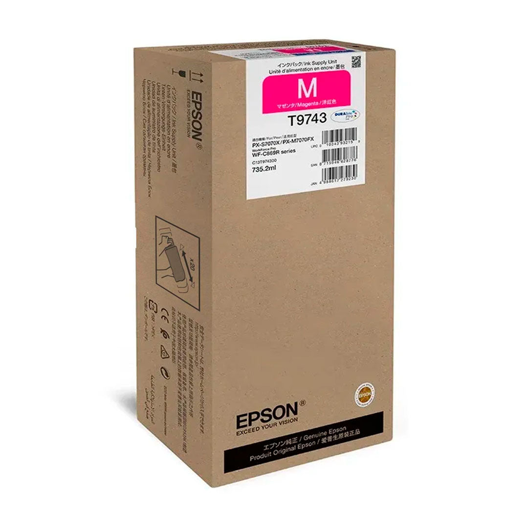 EPSON T973320 Bolsa de tinta DuraBrite Pro color magenta.
