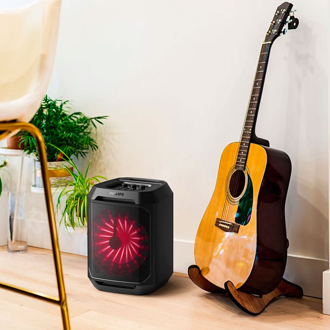 PHILIPS TAX2208 Parlante inalámbrico de 30W estéreo, RGB, Bluetooth