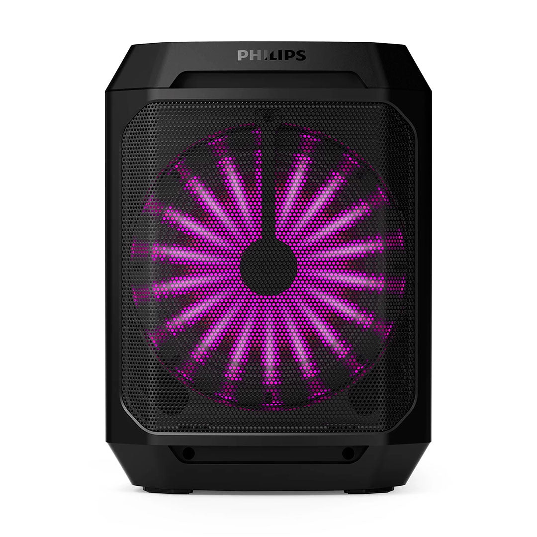 PHILIPS TAX2208 Parlante inalámbrico de 30W estéreo, RGB, Bluetooth