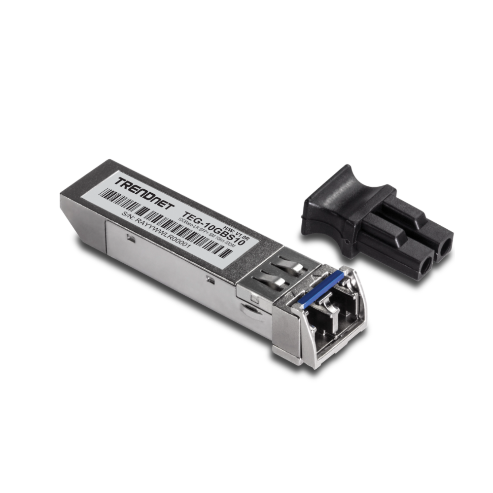TRENDNET TEG-10GBS10 -  Modulo LC de modo único 10GBASE-LR SFP   10 KM con DDM