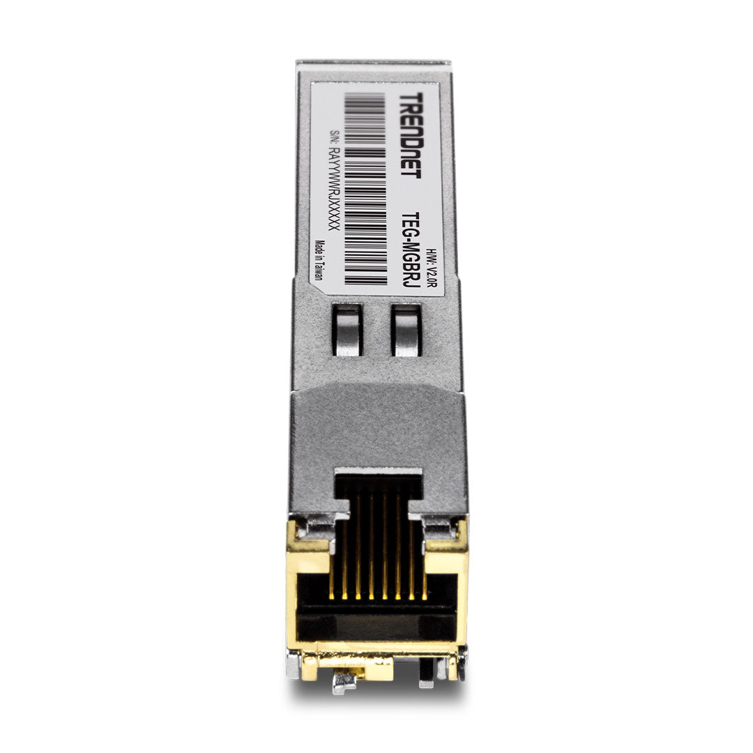 TRENDNET TEG-MGBRJ -  Modulo SFP de cobre 1000BASE-T RJ-45