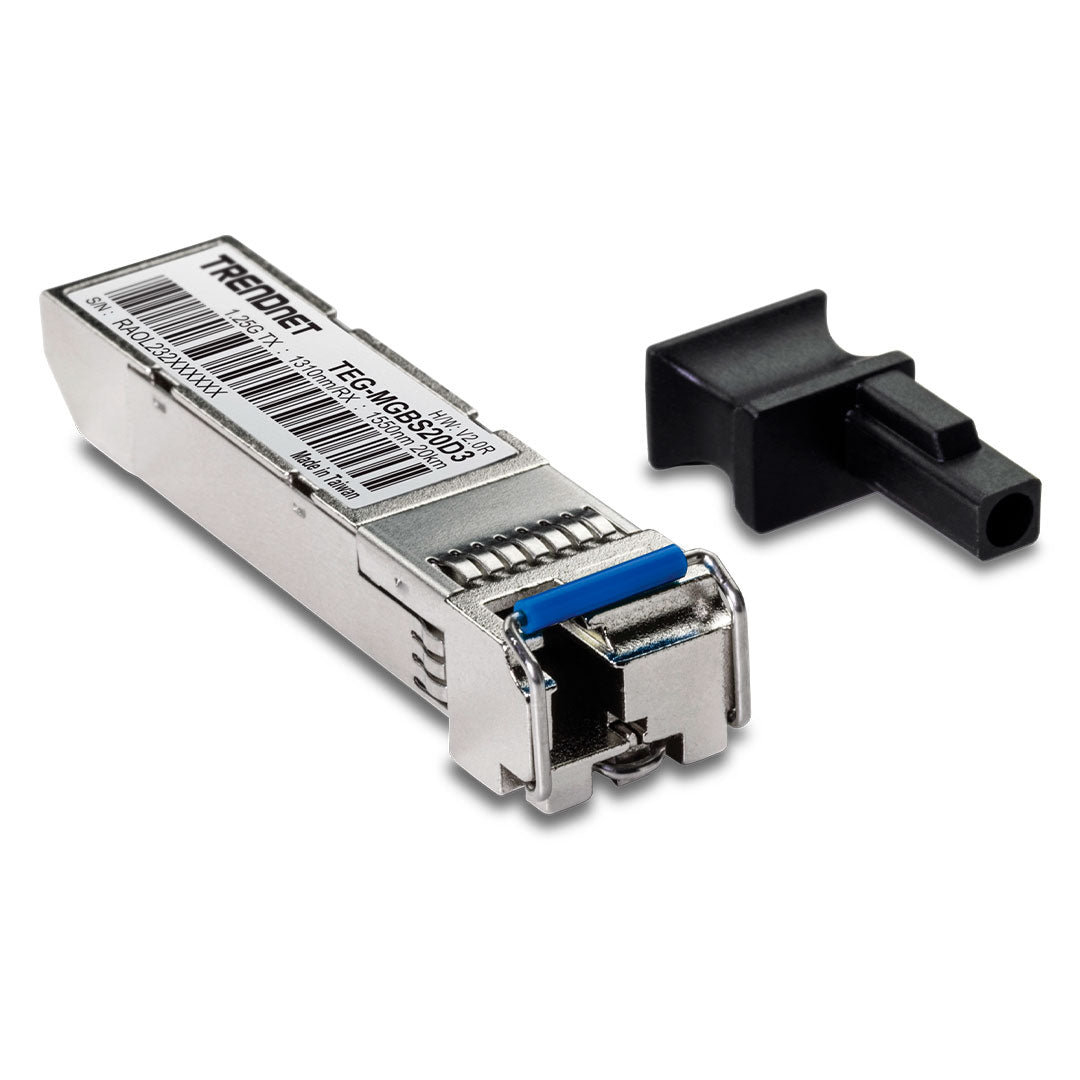 TRENDNET TEG-MGBS20D3 - Modulo LC monomodo de longitud de onda dual Mini-GBIC 1310 20 KM