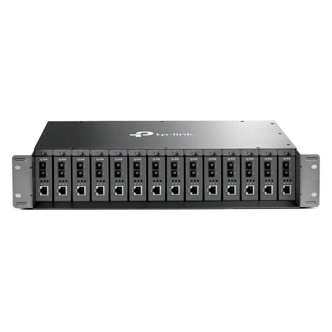 TP-LINK MC1400 Chasis Omada 14 Bahías Rackeable 9v 0.6A
