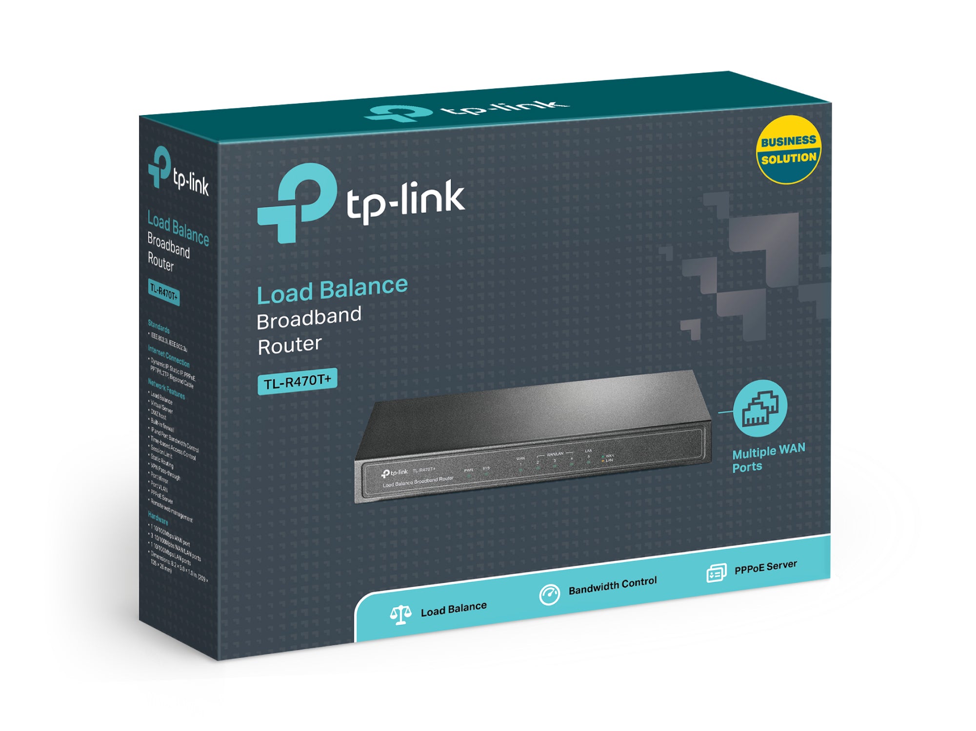 TP-LINK TL-R470T+ Router Balanceador de Carga de Banda Ancha