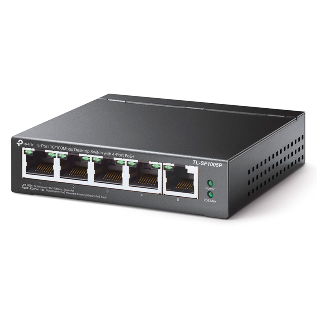 TP-LINK TL-SF1005P Switch 5 Puertos 10/100Mbps 4P PoE