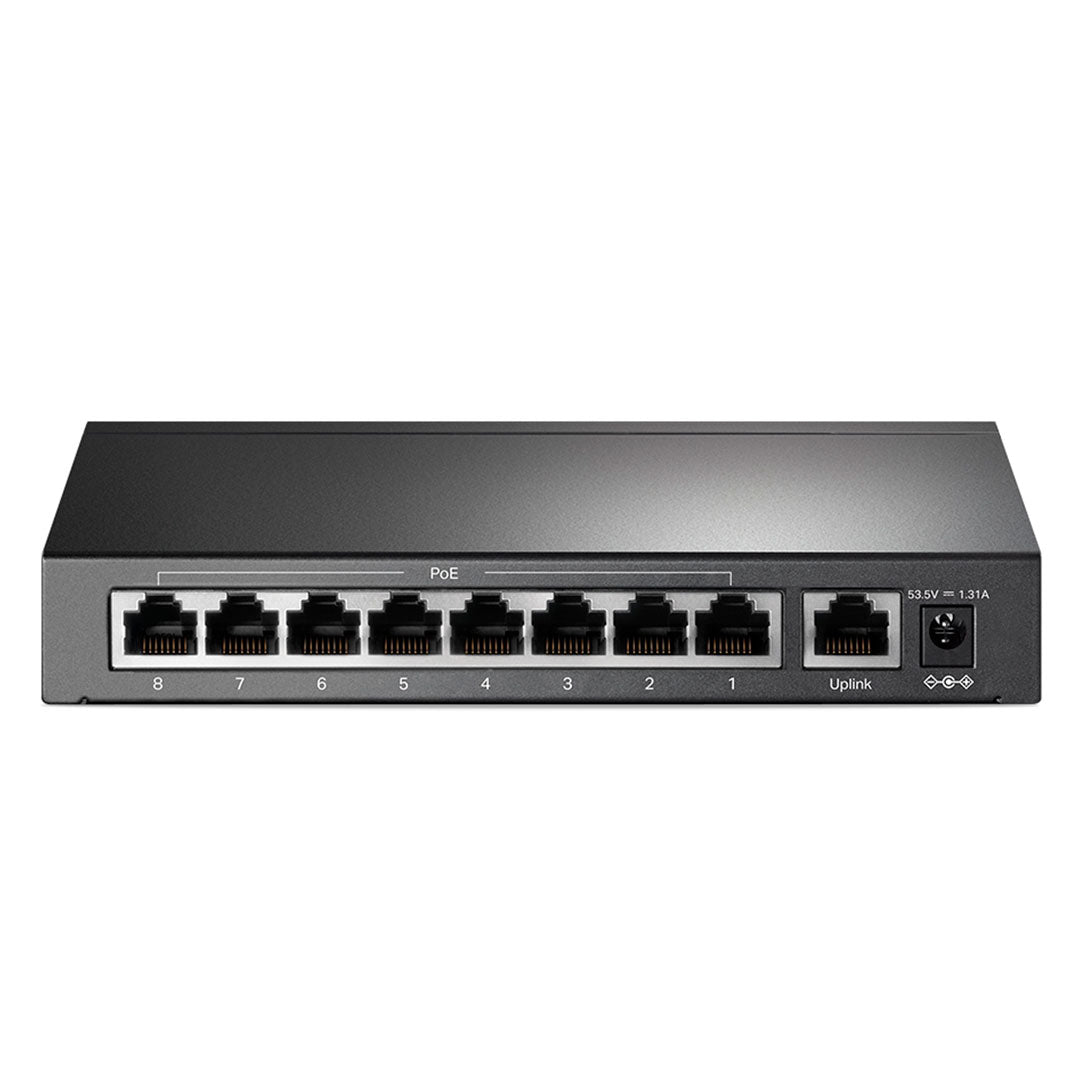 TP-LINK SF1009P Switch 9 Puertos 10/100Mbps con 8P PoE+