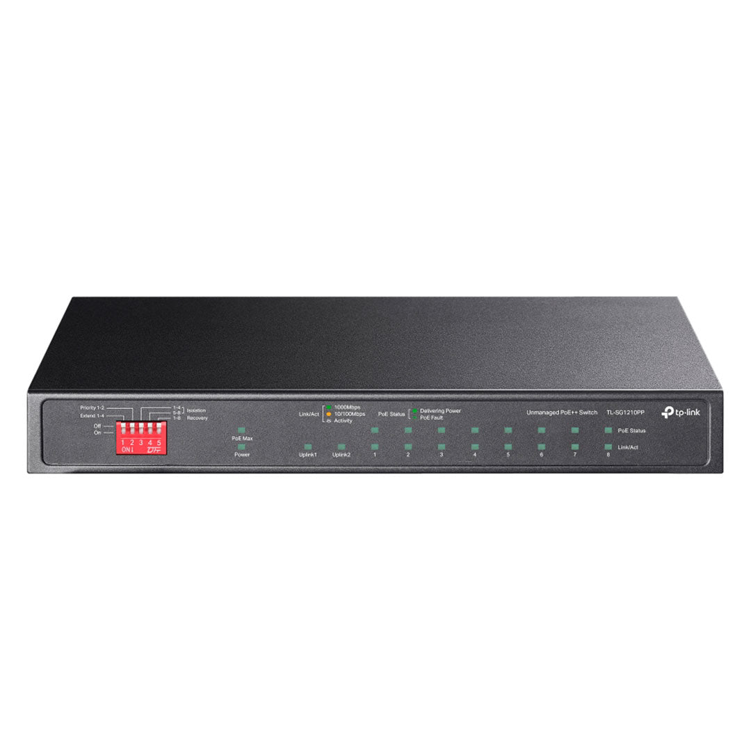 TP-LINK SG1210PP Switch 10 Puertos Gigabit con 8P PoE