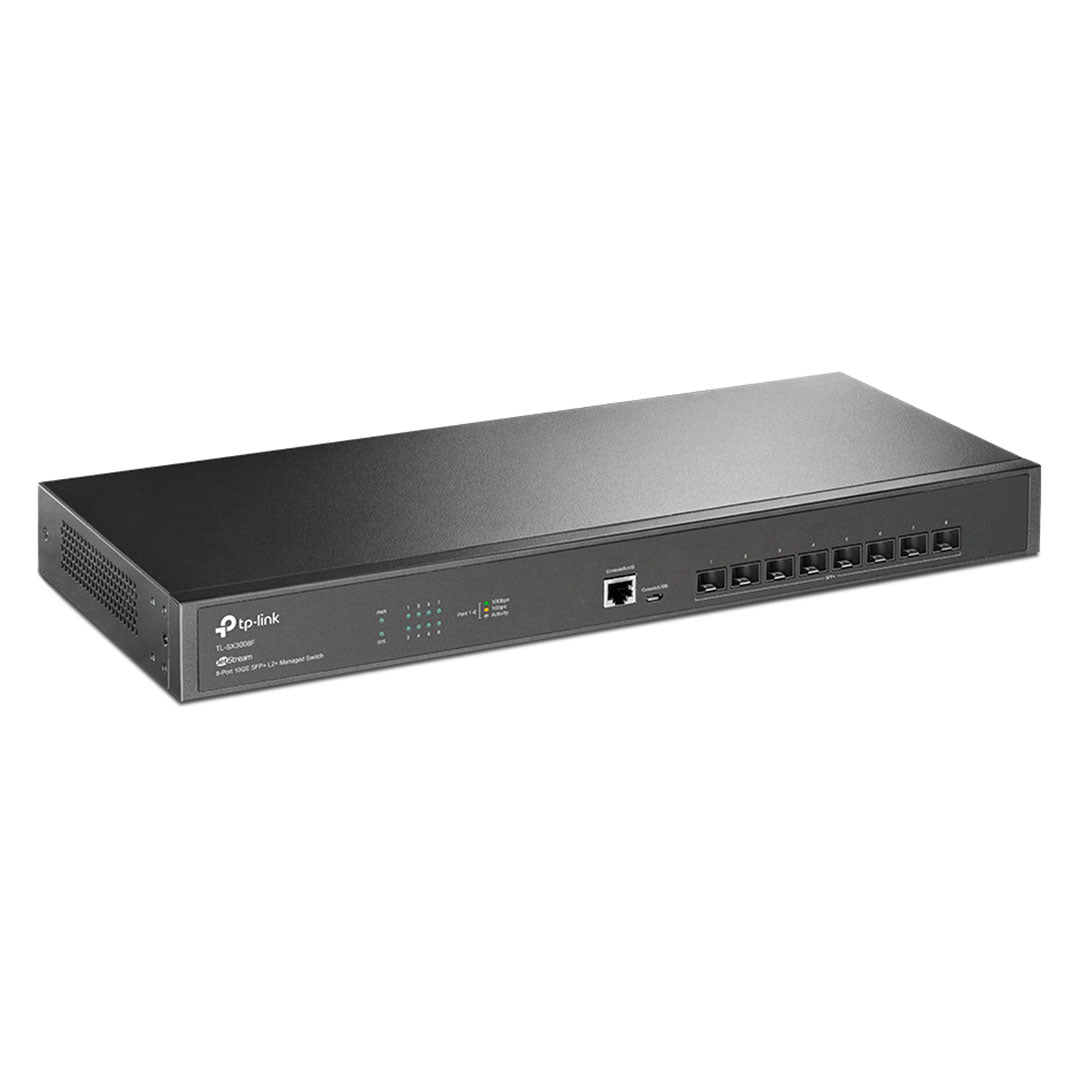 TP-LINK SX3008F Switch Omada 8 Puertos SFP+ 10G L2