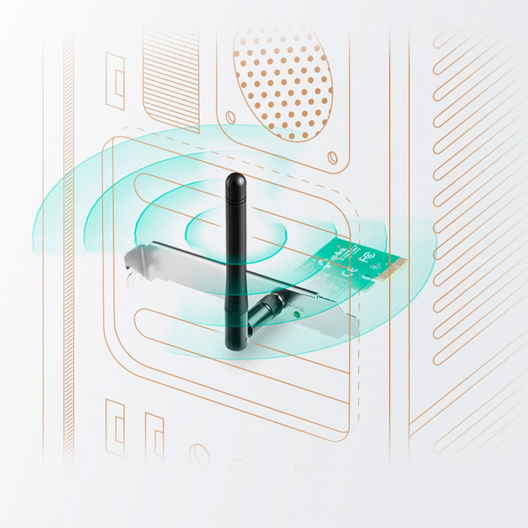 TP-LINK WN781ND Adaptador Inalámbrico PCI Express N 150Mbps