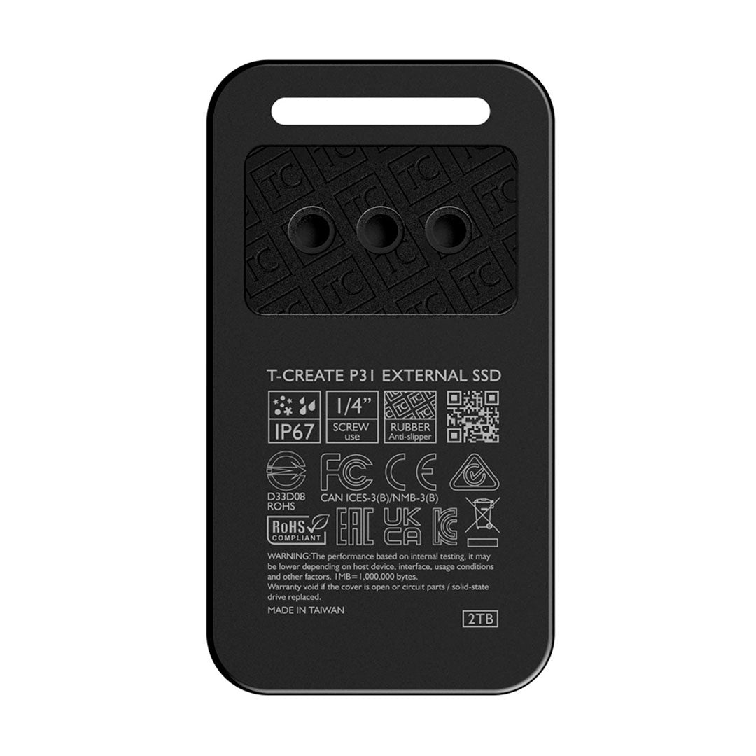 TEAMGROUP P31 SSD Disco Sólido Externo 2TB USB-C