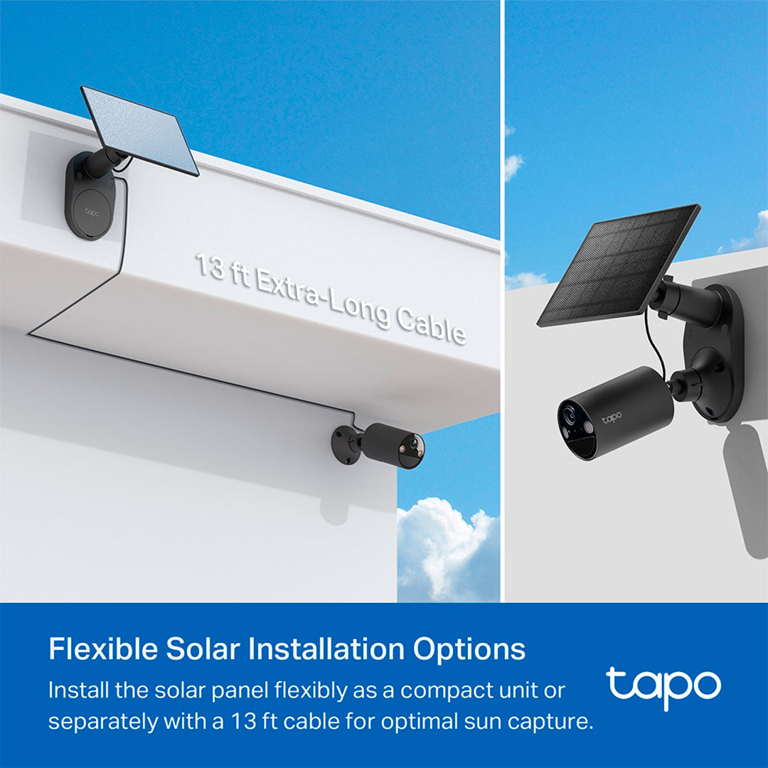 TP-LINK Tapo C403 KIT Cámara de Seguridad, 2MP y Panel Solar