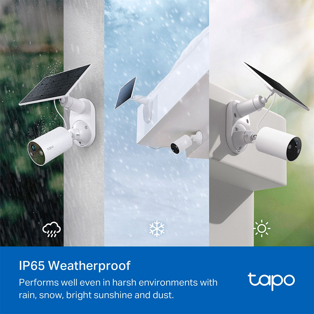 TP-LINK Tapo C410 KIT Cámara de Seguridad 3MP y Panel Solar