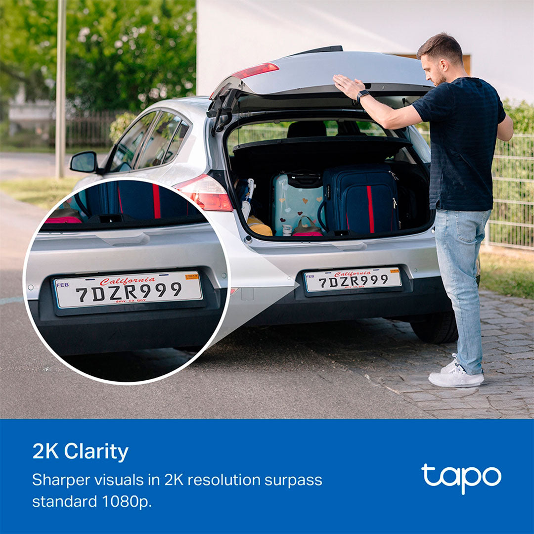TP-LINK Tapo C410 KIT Cámara de Seguridad 3MP y Panel Solar