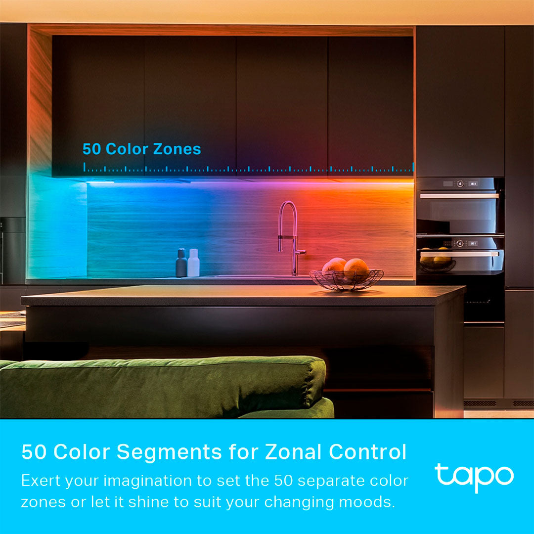 TP-LINK Tapo L930-10 Tira de luces inteligente con Wi-Fi, multicolor