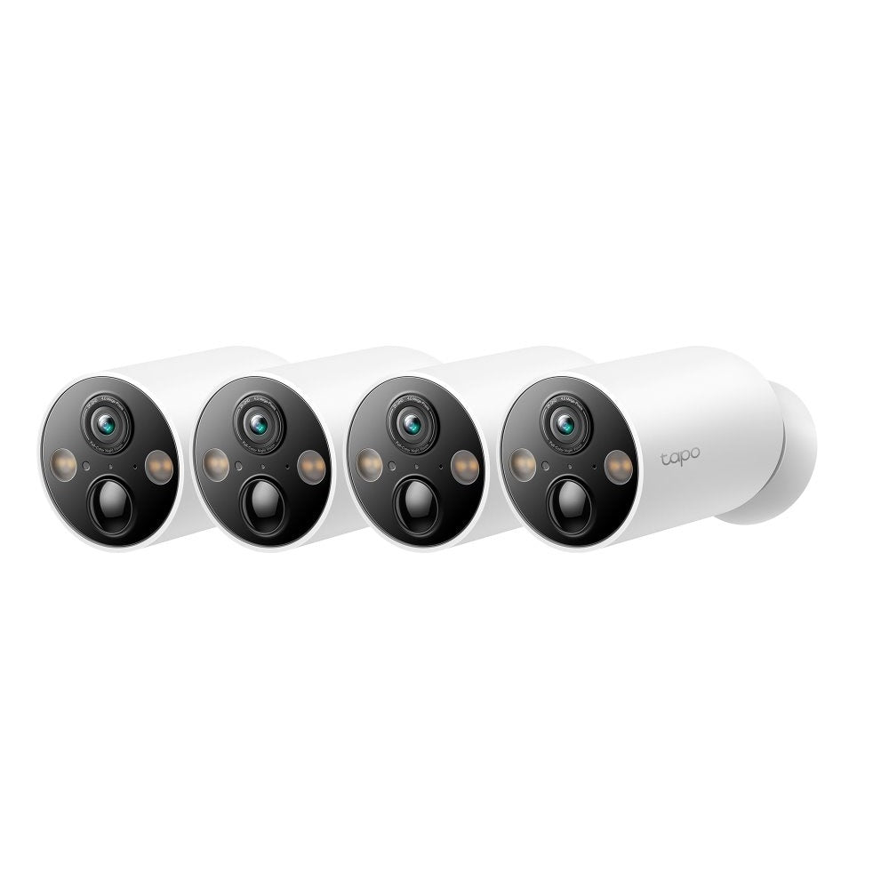 TP-LINK Tapo C425 4-Pack Cámara de Vigilancia, Wi-Fi con Batería