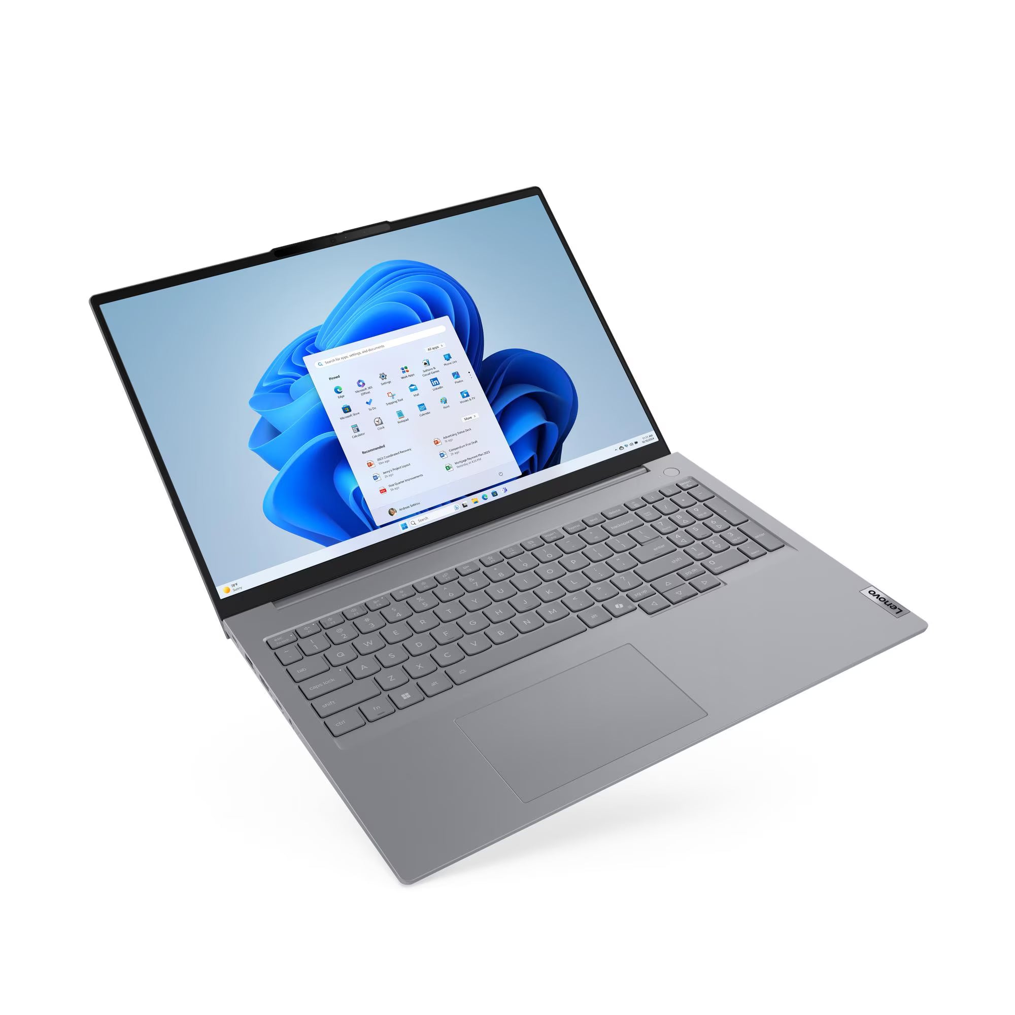 LENOVO ThinkBook 16 G8 IAL Laptop 16" WUXGA IPS Intel Core Ultra 7 255H 5.1GHz 16GB DDR5 1TB SSD Windows 11 Pro 21SK00CFLM