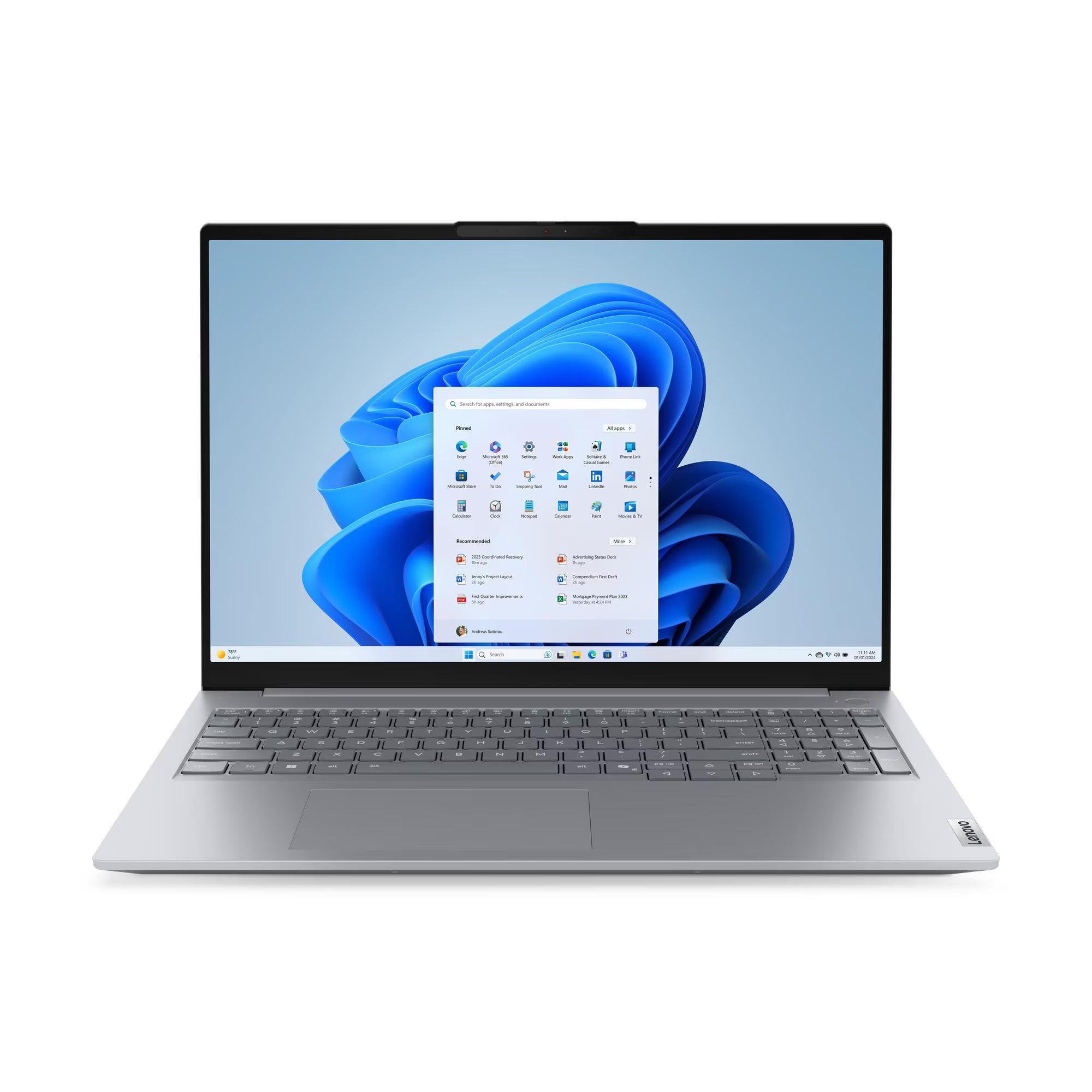 LENOVO 21US00FJLP ThinkBook 16 G9 IRL Laptop 16" WUXGA IPS Intel Core 5-210H 4.8GHz 16GB DDR5 1TB SSD