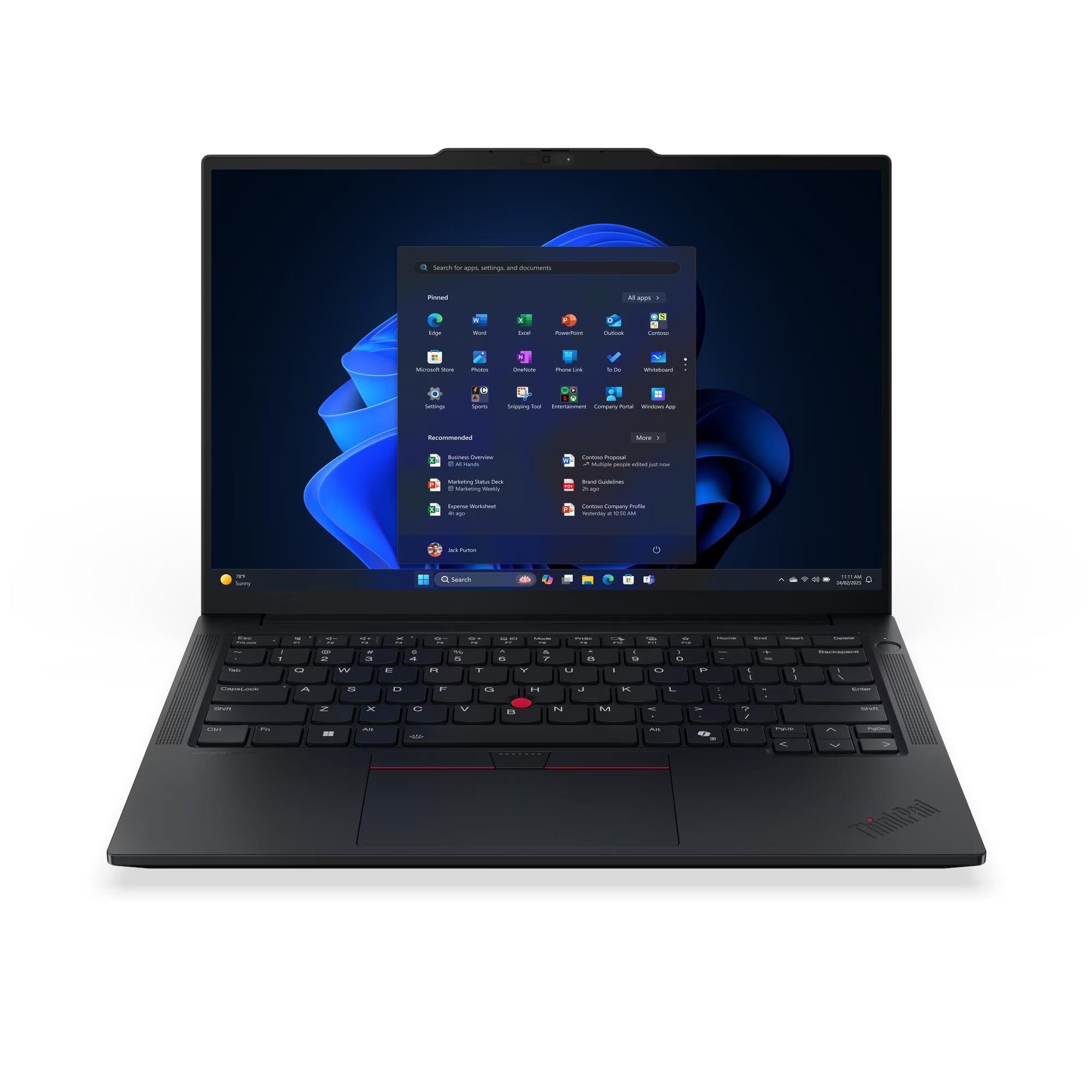 LENOVO ThinkPad E14 Gen 7 Laptop 14" WUXGA IPS Intel Core Ultra 7 255H 5.1GHz 16GB DDR5 1TB SSD Windows 11 Pro 21SY000WLM