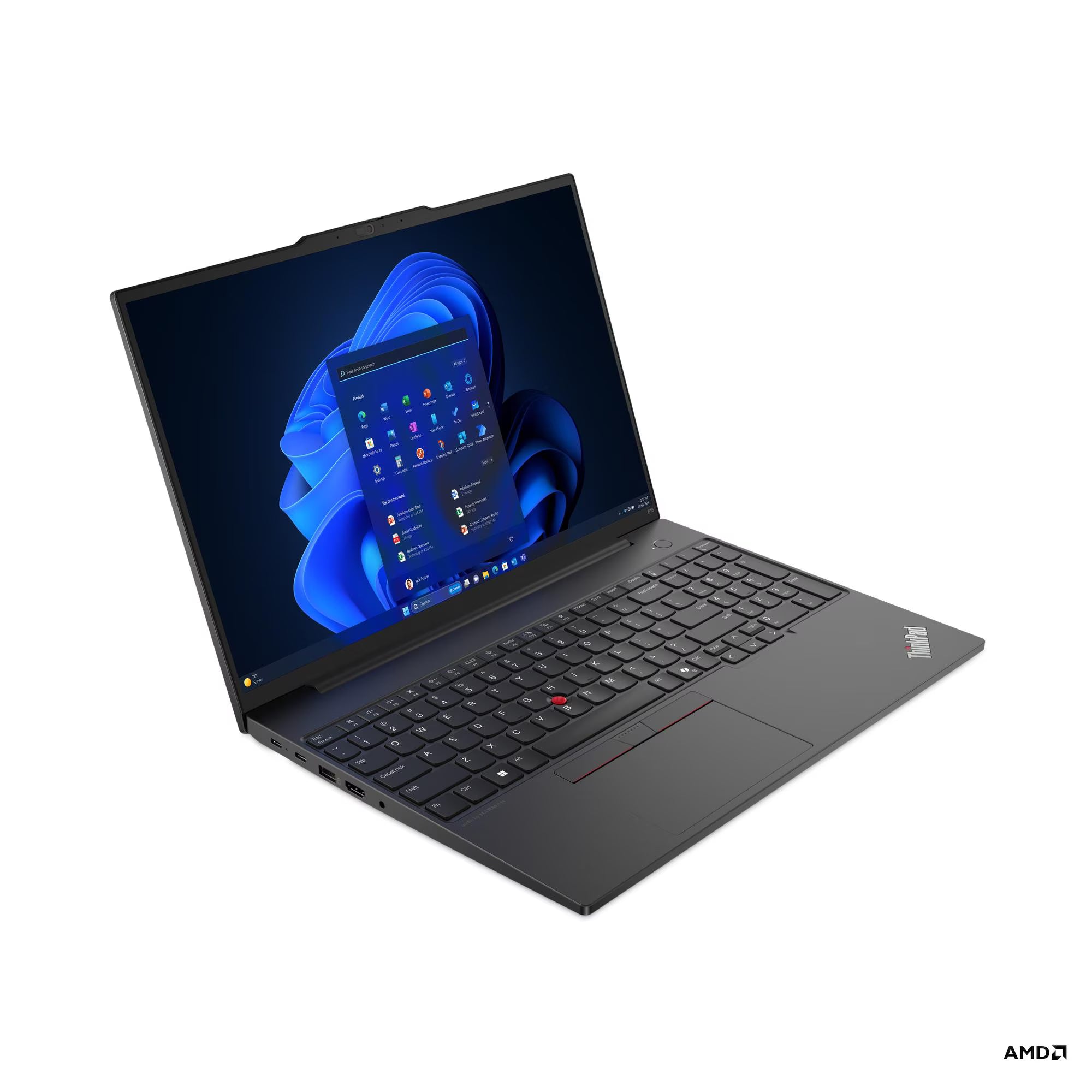 LENOVO 21M6000BLM ThinkPad E16 Gen 2 Laptop 16" WUXGA IPS AMD Ryzen 7 7735HS 4.75GHz 16GB DDR5 1TB SSD Windows 11 Pro