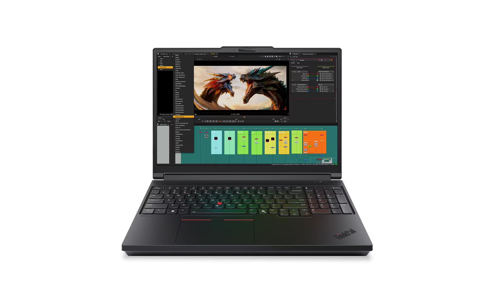 LENOVO ThinkPad P16 Gen 3 Laptop 16" WUXGA IPS Intel Core Ultra 7 255HX 5.2GHz 1TB SSD Windows 11 Pro 21RR0006LM