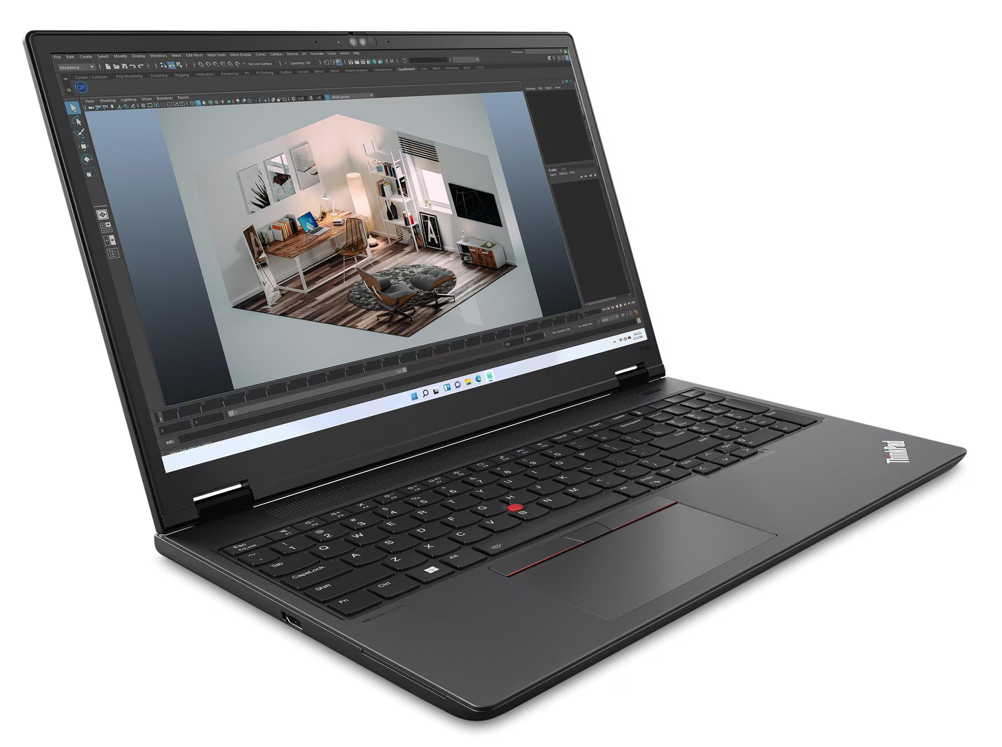 LENOVO ThinkPad P16V Gen 2 Laptop 16" WUXGA IPS Intel Core Ultra 9 185H 5.1GHz 32GB DDR5 1TB SSD Windows 11 Pro 21KY000WLM
