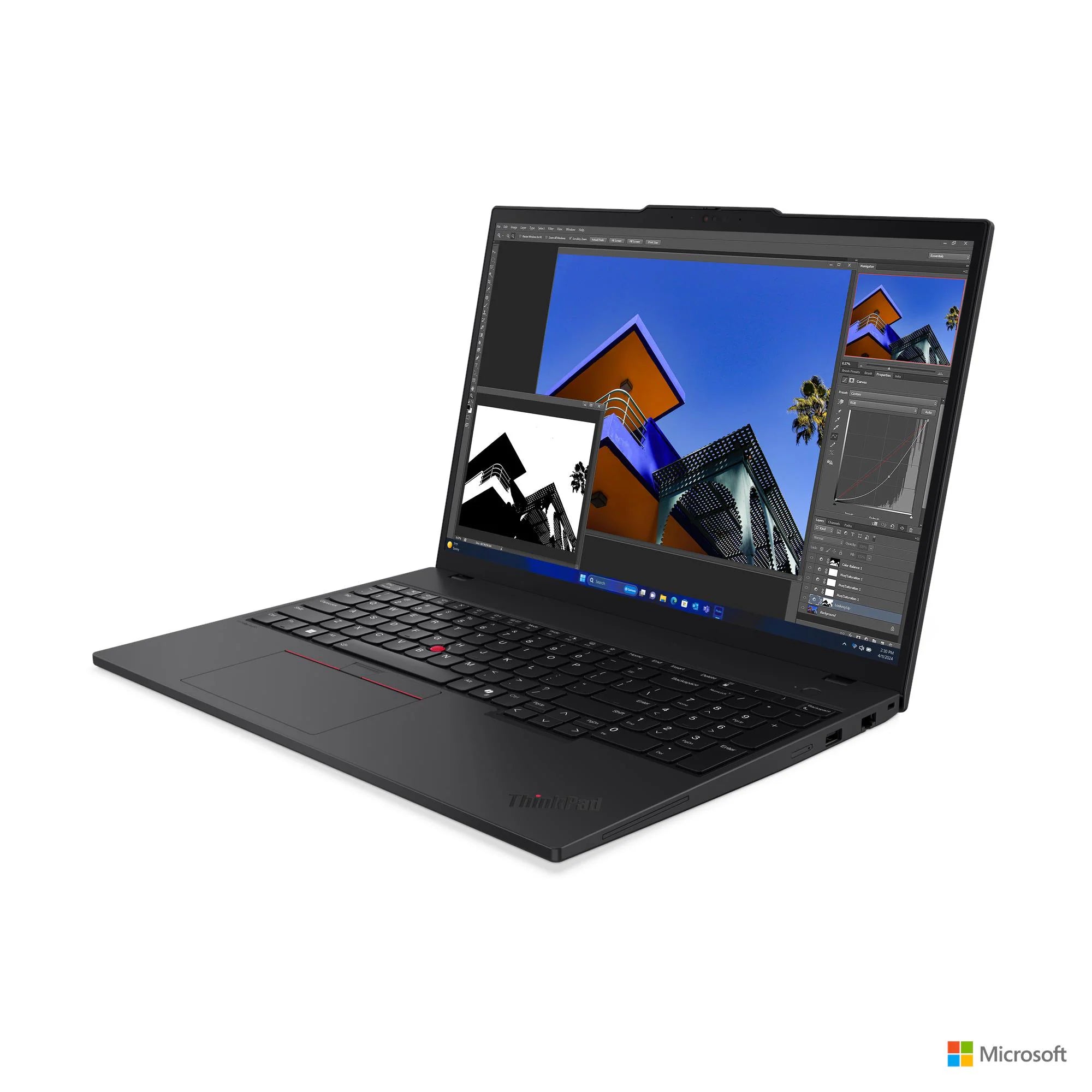 LENOVO ThinkPad T16 Gen 3 Laptop 16" WUXGA IPS Intel Core Ultra 7 155U 4.8GHz 16GB DDR5 512GB SSD Windows 11 Pro 21MQ000XLM