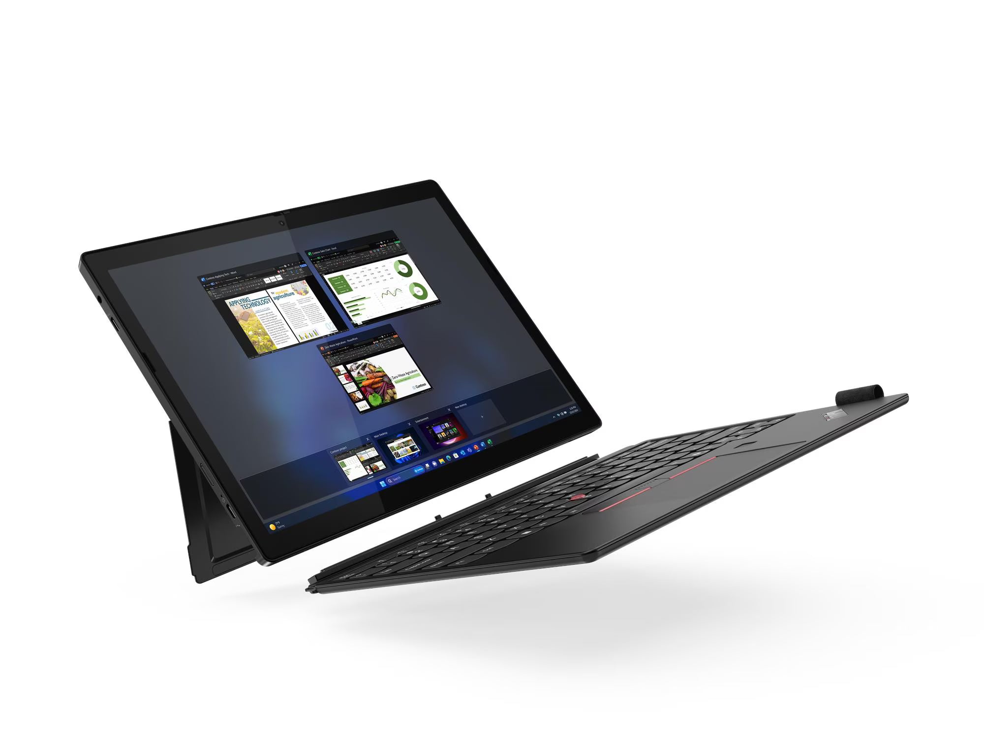 LENOVO 21LLS6DB00 ThinkPad X12 Laptop 12.3" FHD+ IPS Intel Core Ultra 7 164U 4.8GHz 32GB DDR5 1TB SSD Windows 11 Pro