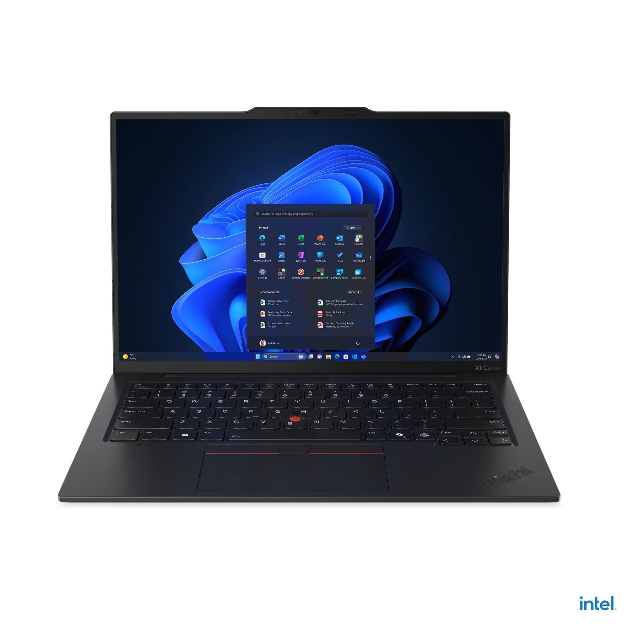LENOVO ThinkPad X1 Carbon Gen 13 Aura Edition Laptop 14" WUXGA IPS Intel Core Ultra 7 255U 5.2GHz 16GB DDR5 1TB SSD Windows 11 Pro 21NY0010LM