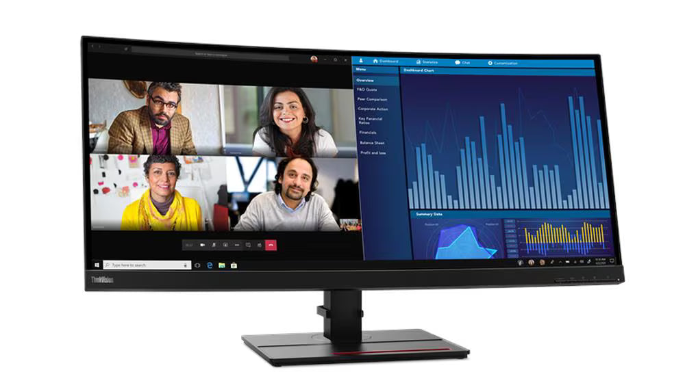 LENOVO 63F2RAR3LA ThinkVision P34w-20 Monitor 34.14" WQHD IPS WLED