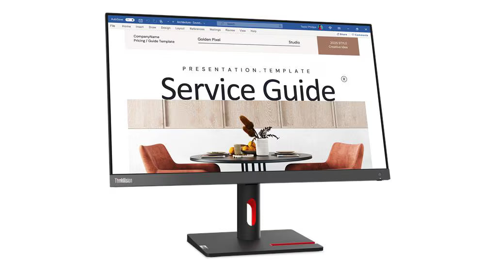 LENOVO 63DEKAR3LA ThinkVision S24i-30 Monitor 23.8" WLED