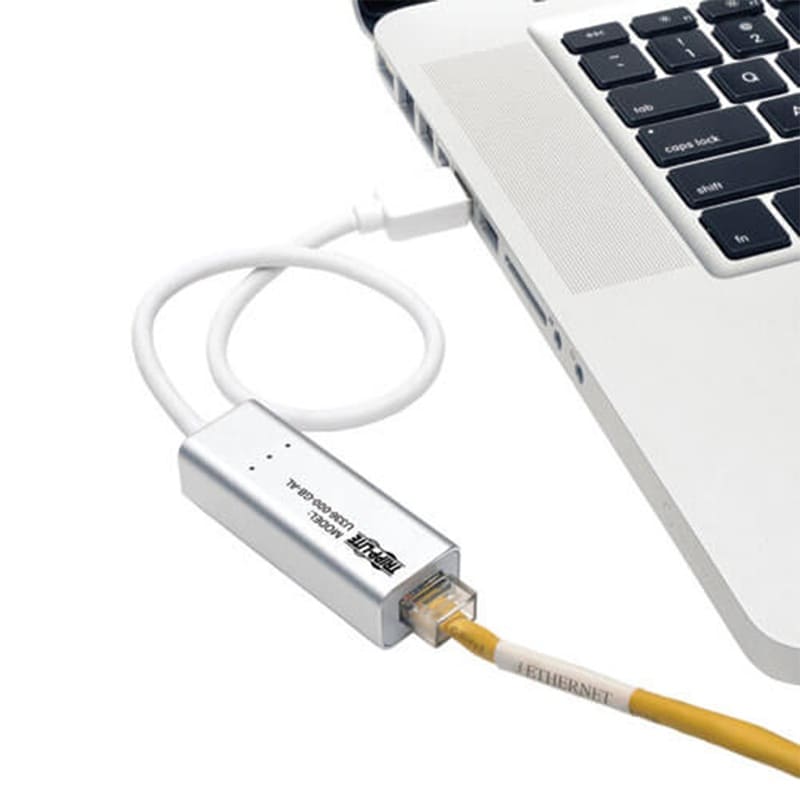 TRIPP-LITE U336-000-GB-AL  Adaptador de Aluminio, Red, U336-000-GB-AL, USB 3.0 A RJ45, SuperSpeed, a Gigabit, Ethernet 