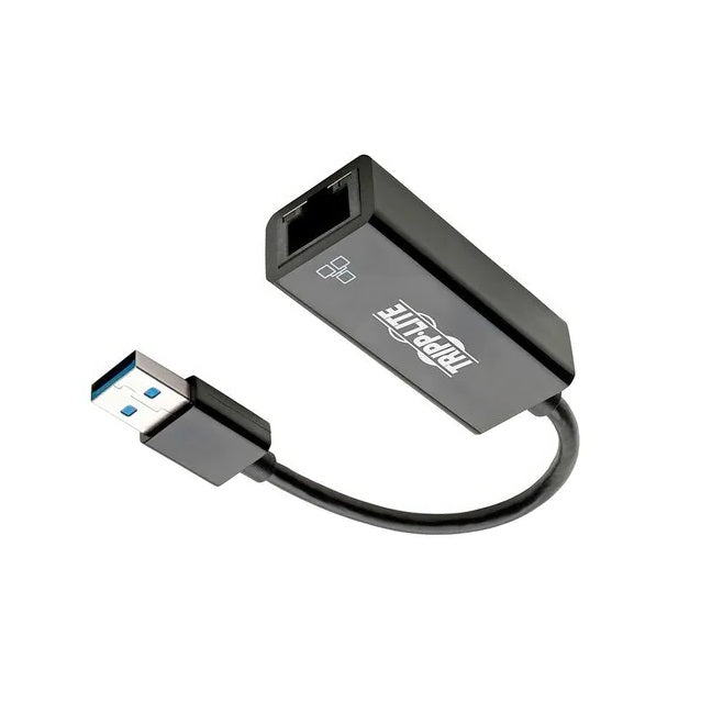 TRIPP-LITE U336-000-R Adaptador de red USB 3.0 SuperSpeed a Gigabit Ethernet RJ45 NEGRO
