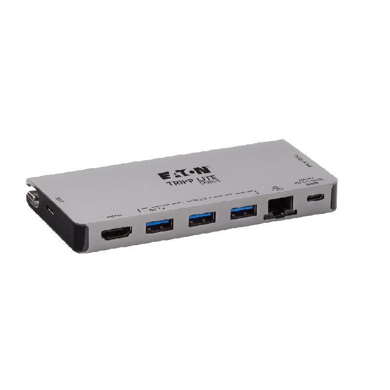 TRIPP-LITE U442-DOCK5D-GY CONEXIÓN, de ACOPLAMIENTO, USB-C, HDMI, USB-A RJ45