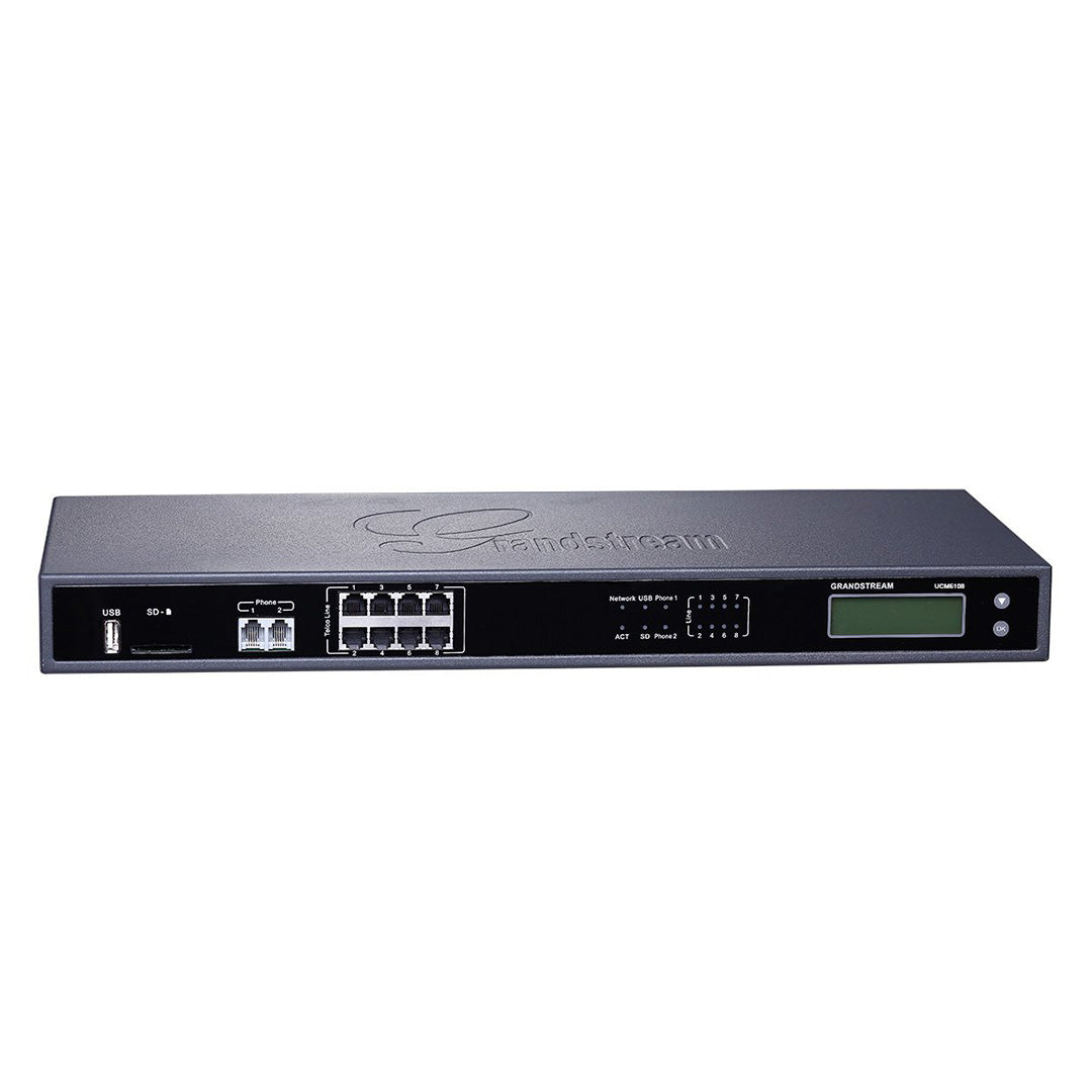 GRANDSTREAM UCM6208 Central Telefónica IP PBX hasta 800 Registros