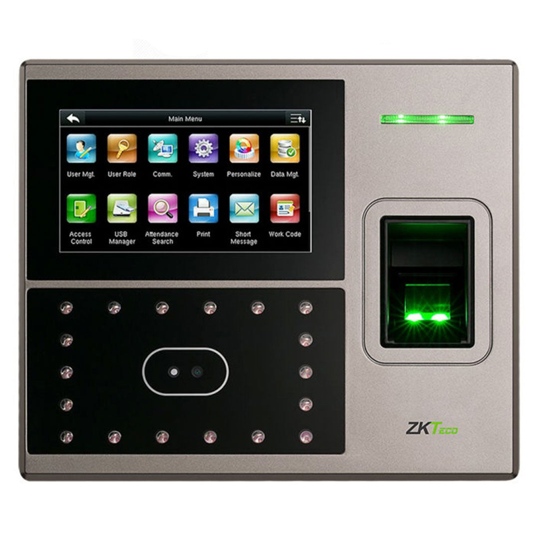 ZKTECO UFACE800 PLUS (CAJA ABIERTA 8/10) Control de Asistencia y Acceso con Lector de Huella, Rostro y Tarjeta